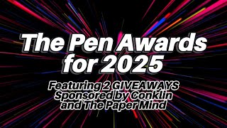 Pen Awards for 2025 Featuring 2 GIVEAWAYS!