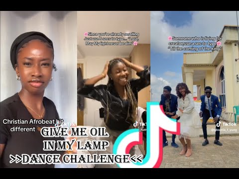 GIVE ME OIL IN MY LAMP(dance challenge/tiktok compilation)