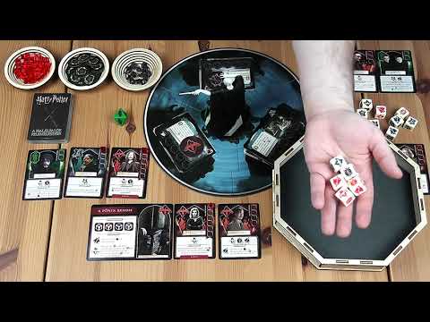 JÁTÉKSZABÁLY: Harry Potter - A halálfalók felemelkedése - d3meeples