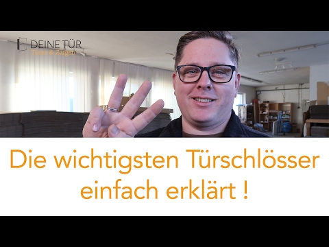 Türschlösser: PZ-Schloss, Buntbart- und WC-Schloss - Arten und Unterschiede schnell erklärt