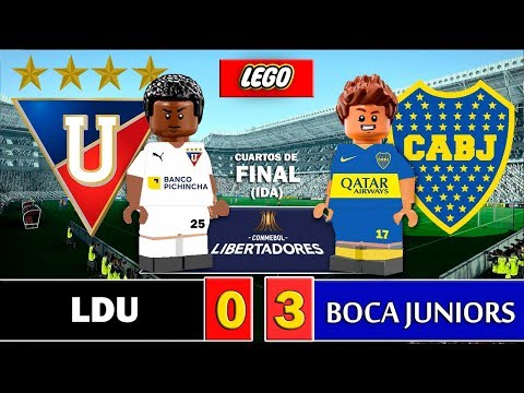 LDU 0 vs Boca Juniors 3 - CONMEBOL Libertadores 2019 / Cuartos de Final (ida) - Fútbol LEGO