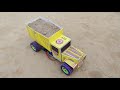 DIY Truck Matchbox Toy Truck Heavy Truck Matchbox Project DC Motor And Battery