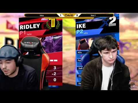 Iota (Ridley) vs Joe-J (Ike) - Ultimate at The Cave #52 - Losers Finals