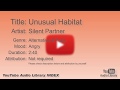 Unusual Habitat Silent Partner Alternative Punk Angry YouTube Audio Library BGM