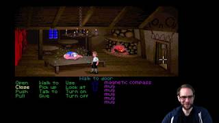 2/3: Playing The Secret of Monkey Island on my original Amiga 500!