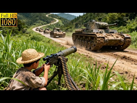 Japanese forces roll in with tanks—the Eighth Route Army master routs them with a single grenade.