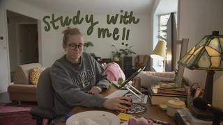 study with me! (4 hours, 50/10 pomodoro, no music)