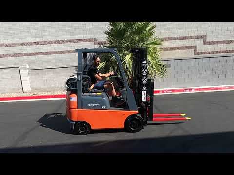 TOYOTA 7-Series 7FGCU15 3,000lb LP(Propane) #2654 - Forklift for Sale
