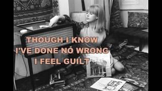 Marianne Faithfull - Guilt (Lyrics)