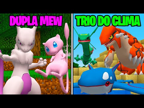 Choose Your Legendary Pokémon From Your Group in Minecraft Pixelmon