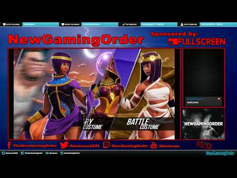Menat Reveal trailer reaction w/ Alexlexus of NewGamingorder.com