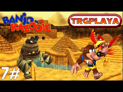 Banjo-Kazooie (N64) Walkthrough 100% - Part 7: Gobi's Valley (1080p)
