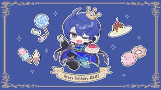 【誕生日が来る】罪な時間帯に甘いもの食べて誕生日を迎える【春崎エアル/にじさんじ】