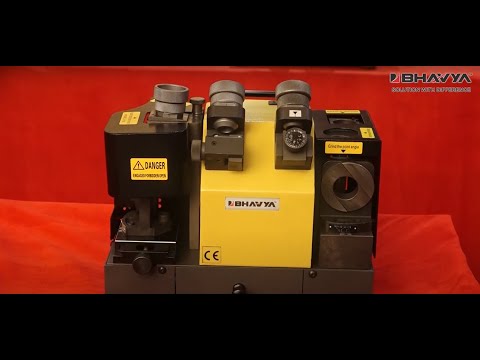 Complex (Endmill & Drill) Resharpner (Model - F4) - Bhavya Machine Tools