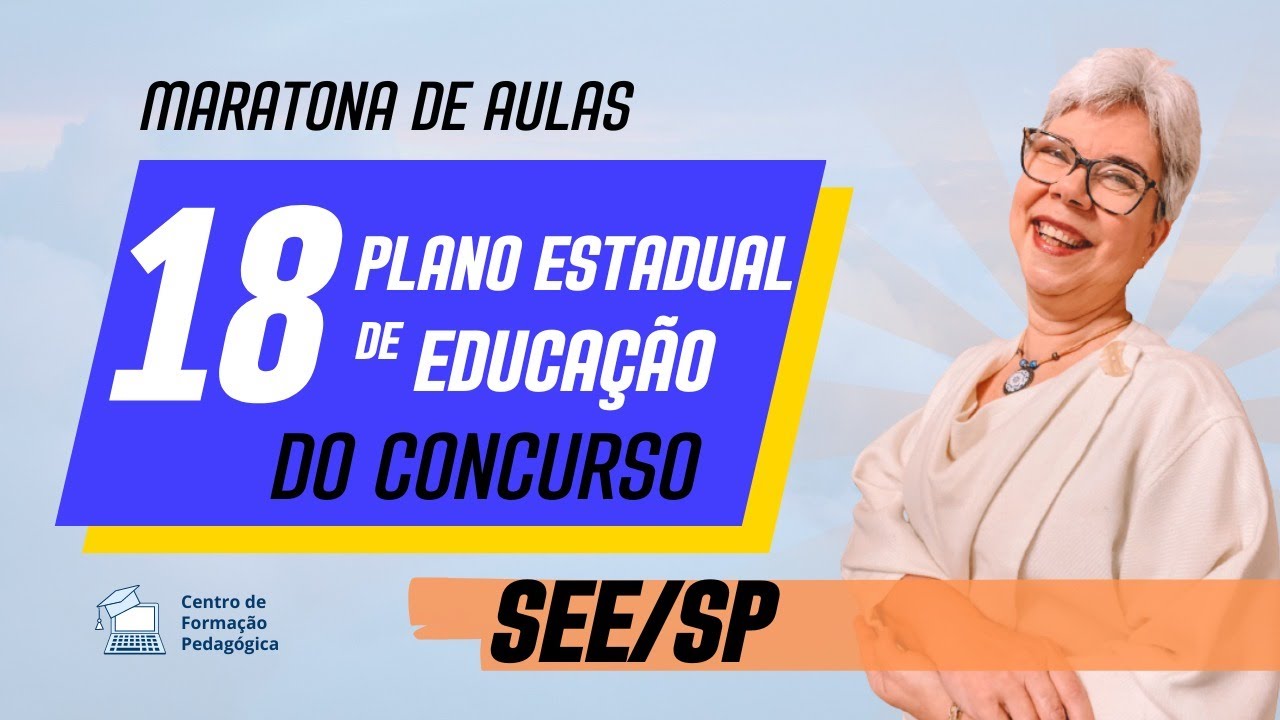 Plano Estadual de Educação - Lei n. 16.279/2016   (Maratona SEE SP - Parte 18)