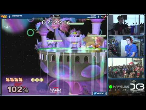 #NWM7 #SSBM T8 WSF - MIOM SFAT (FOX) vs MacD (PEA)