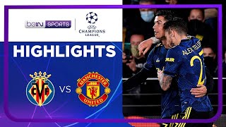 Download lagu Villarreal 0-2 Manchester United | Champions League 21/22 Match Highlights mp3