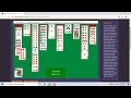 Playing Spider Solitaire Of Microsoft Windows XP In Browser Difficult Four Suits 4