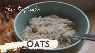 How to make the perfect bowl of Oats Porridge | Jungle Oats | Stove-Top Oats