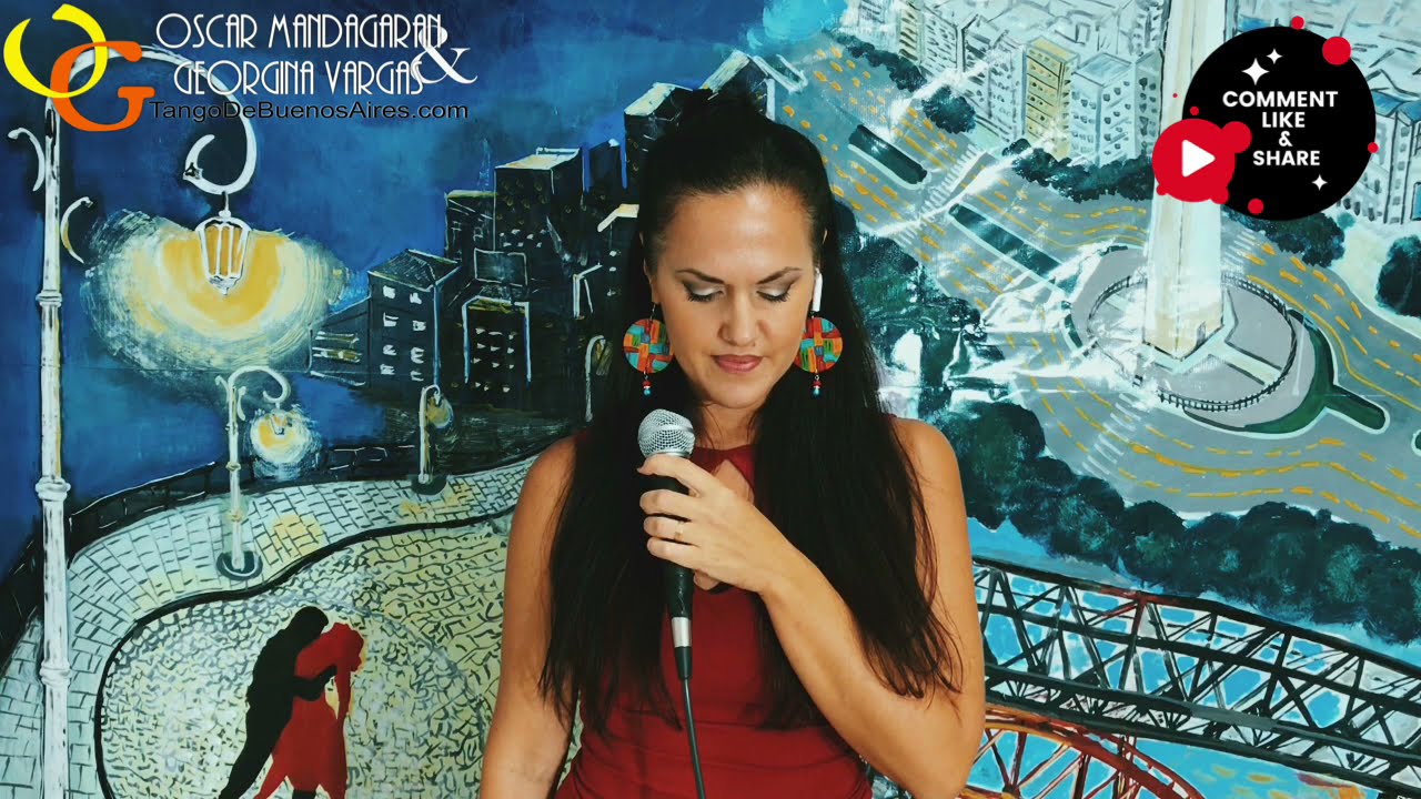 #TANGO singing by GEORGINA VARGAS Now you don't know me! AHORA NO ME CONOCES (ENG sub)