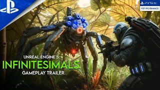 INFINITESIMALS WORLD PREMIERE Gameplay Reveal | New THIRD PERSON Action Adventure SHOOTER in UE5