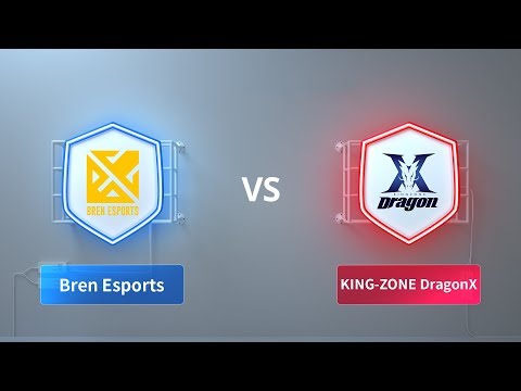 Bren Esports vs KING ZONE DragonX - 2018 CRL Asia Week 5 Day 3