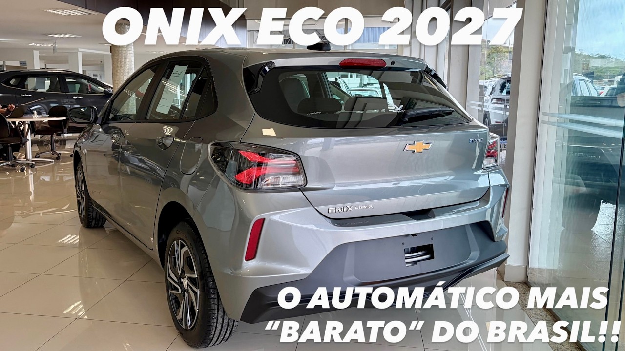 AVALIAÇÃO CHEVROLET ONIX ECO - O CARRO AUTOMÁTICO MAIS “BARATO” DO BRASIL!! (E SÓ ETANOL!!)