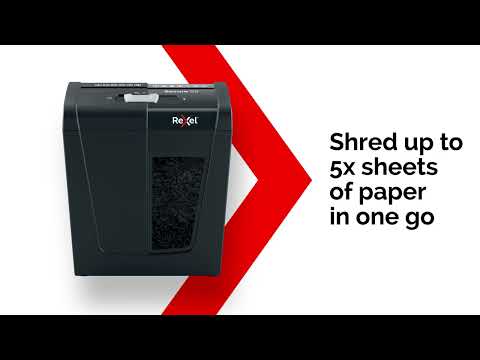 Video of the Rexel Secure S5 Personal Strip cut Shredder Shredder