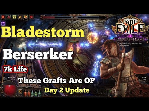 [PoE 3.27] OP Graft Tech - Berserker Bladestorm Build Update - Path Of Exile