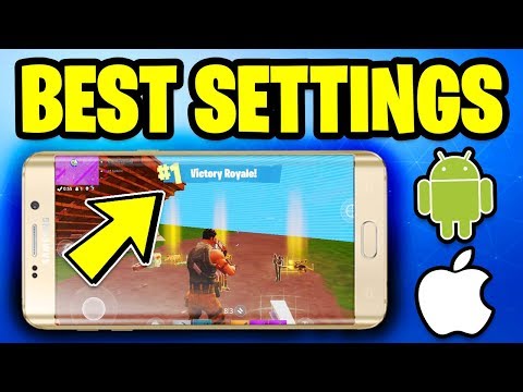 BEST FORTNITE SETTINGS MOBILE IOS & ANDROID! (Season 4 Fortnite Best Settings iOS & Android) Video