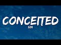 SZA - Conceited (Lyrics)