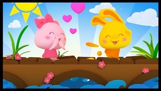 Sur le pont d'Avignon - Comptines et chansons Méli et Touni pour les tout-petits