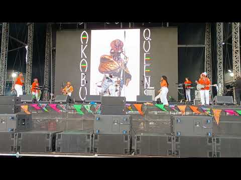 Akabu Queens perform Murderation at the Lambeth Country Show 2025.