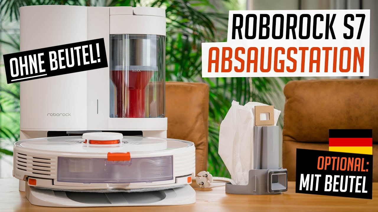 Roborock S7 ABSAUGSTATION - Ohne Beutel mit viel Technik! (TEST 2021)