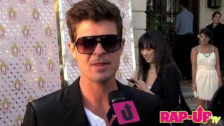 Robin Thicke Preps New Album, Discovers Janelle Monáe