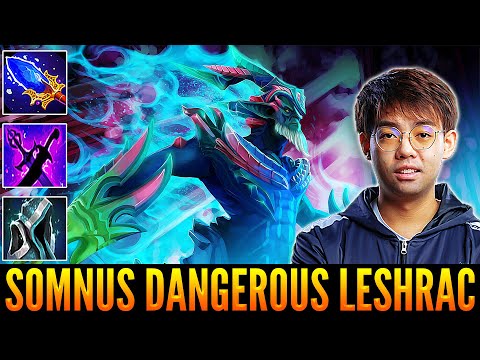 SOMNUS is so Dangerous With Leshrac on Mid | Even 29 Master Phantom Lancer Cant Stop Him | Dota 2