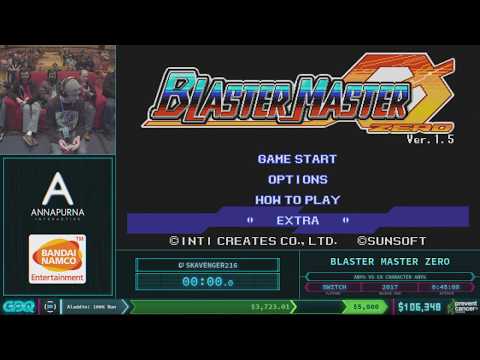 Blaster Master Zero by Skavenger216 in 44:08 - AGDQ 2018 - Part 10
