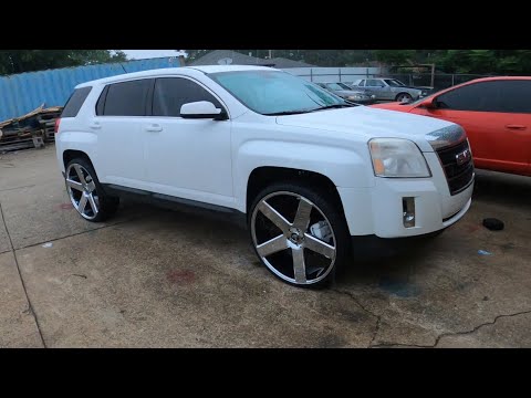 GMC TERRAIN ON 26 INCH DUB BALLERS & GMC SIERRA ON 24 INCH CALI OFF-ROADS