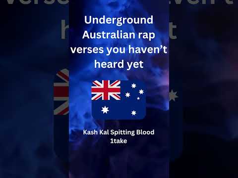 Underground Australian rap verses you haven’t heard yet 49 Kash Kal - Spitting Blood 1take