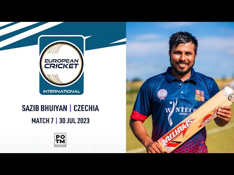 POTM: S.Bhuiyan - CYP vs CZE | Highlights | ECI Czechia | 30 July 2023 | ECI23.100