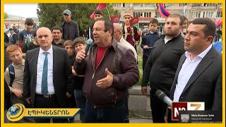Հայաստանի սպառնալիքն այսօր Փաշինյանն ու Ալիևն են. Ծառուկյանը Սյունիքի մարզում էր