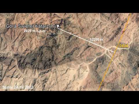 Bociany czarne online 2022 - wlot z Azji do Afryki bociana z Nadleśnictwa Piotrków