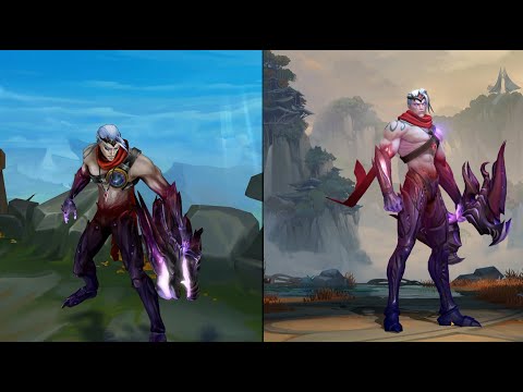 Varus League of Legends VS Wild Rift Comparison