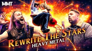 Rewrite The Stars (Greatest Showman) Metal Cover | Caleb Hyles &amp; Jonathan Young