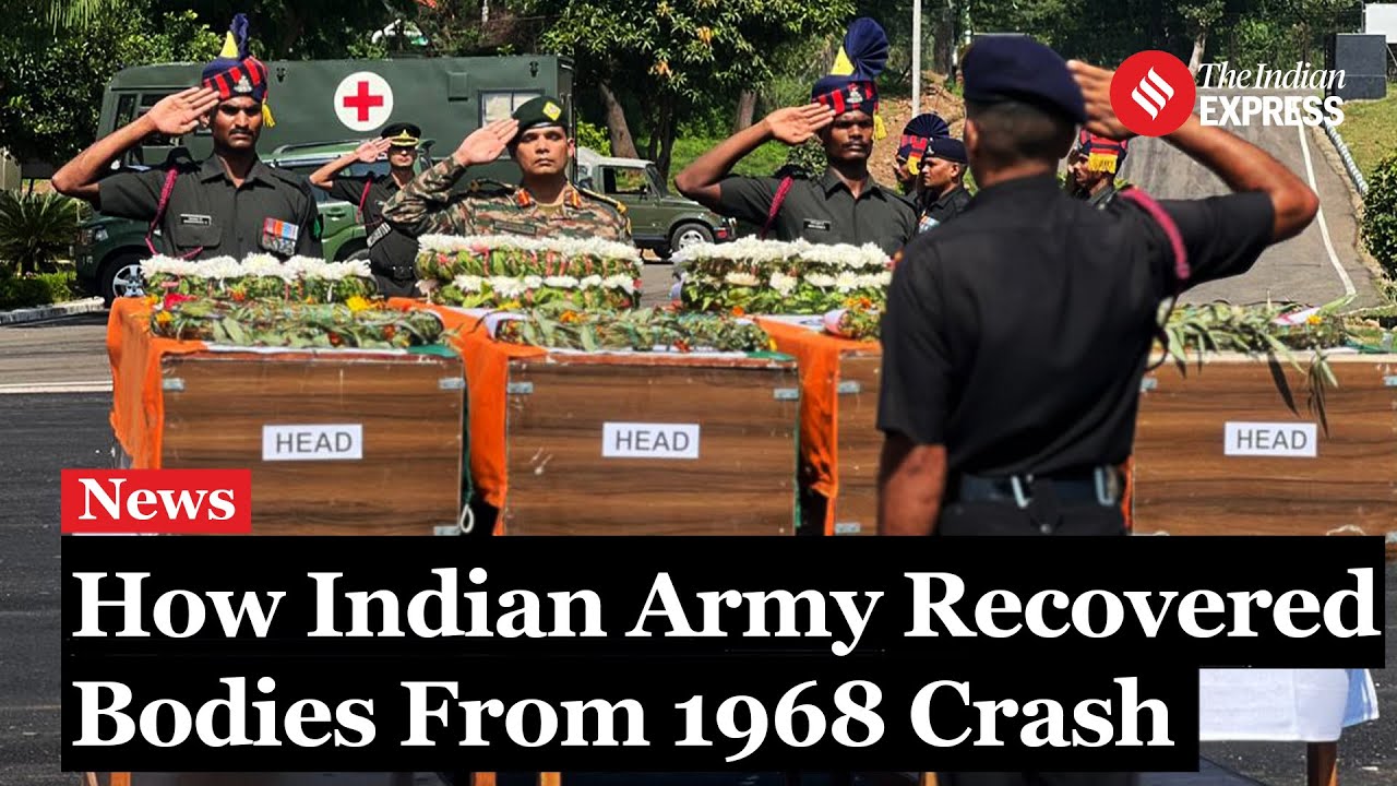 Indian Army’s Dogra Scouts Recover Remains of Four Soldiers from 1968 IAF Plane Crash in Himalayas