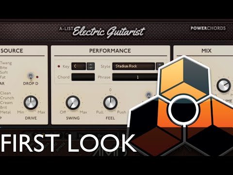 A List Electric Guitarist Reason Rack Extension First Look