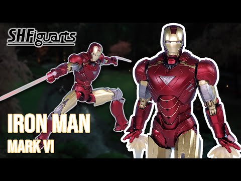 S.H. Figuarts IRON MAN (Mark VI) MCU Action Figure Review!