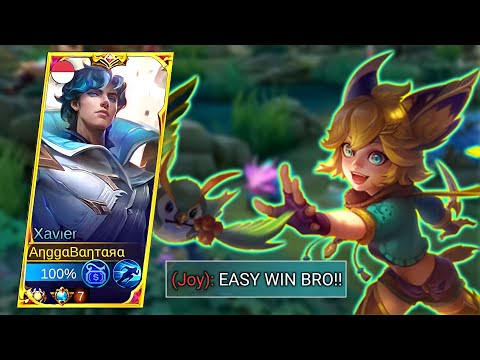 XAVIER VS NEW HERO JOY | WHO WILL WIN?? | TOP 1 GLOBAL XAVIER BEST BUILD 2023 | MLBB