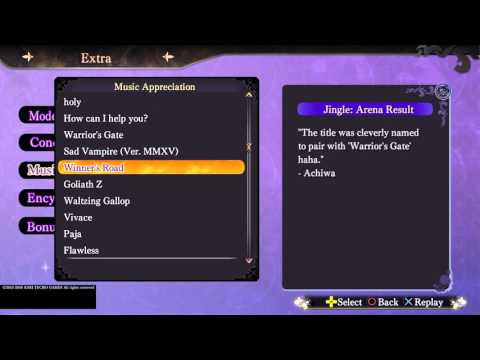 Nights of Azure ost - Winner's Road (Jingle: Arena Result)