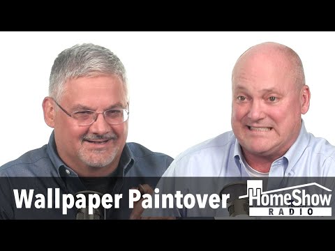 What's your advice for painting over wallpaper seams?